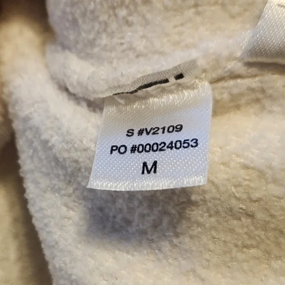 Men's Vuori Midweight Rib Sweater. Ivory. Size M. EUC